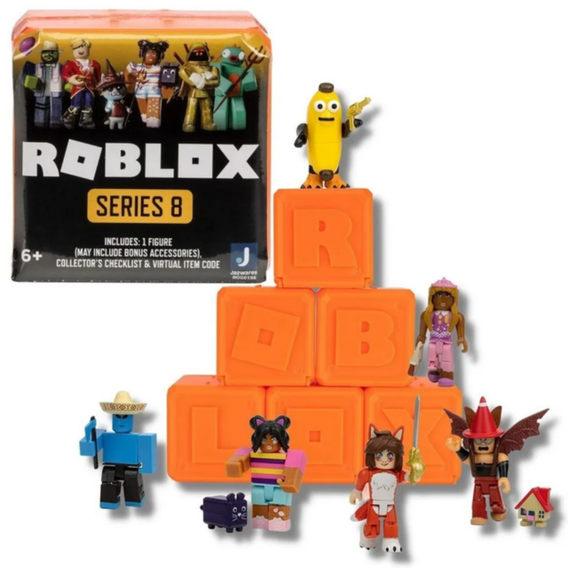 Boneco Surpresas Game Roblox Figuras - Series 8 - 002229