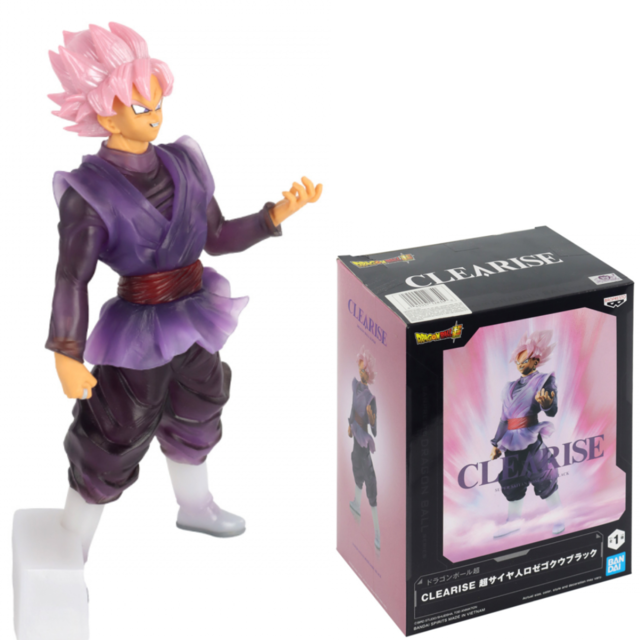 Boneco Action Figure Miniatura Goku Black Super Sayajin Rose