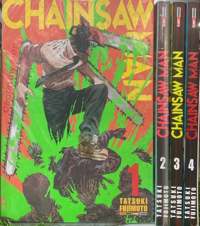 ler chainsaw man manga livre