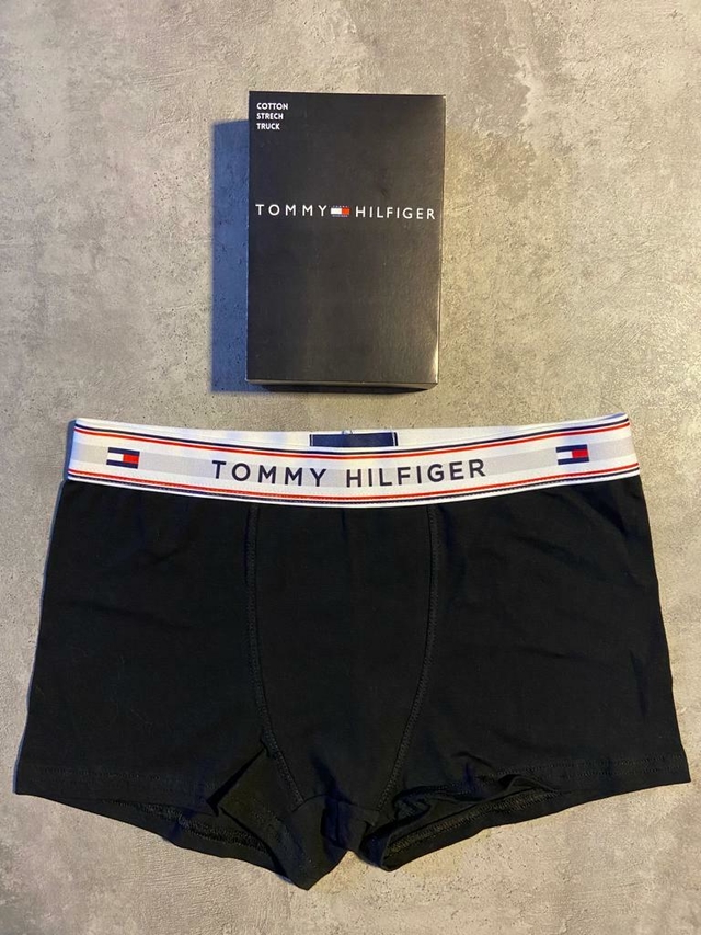 Boxer algodon TOMMY HILFIGER negro Outfit Cba