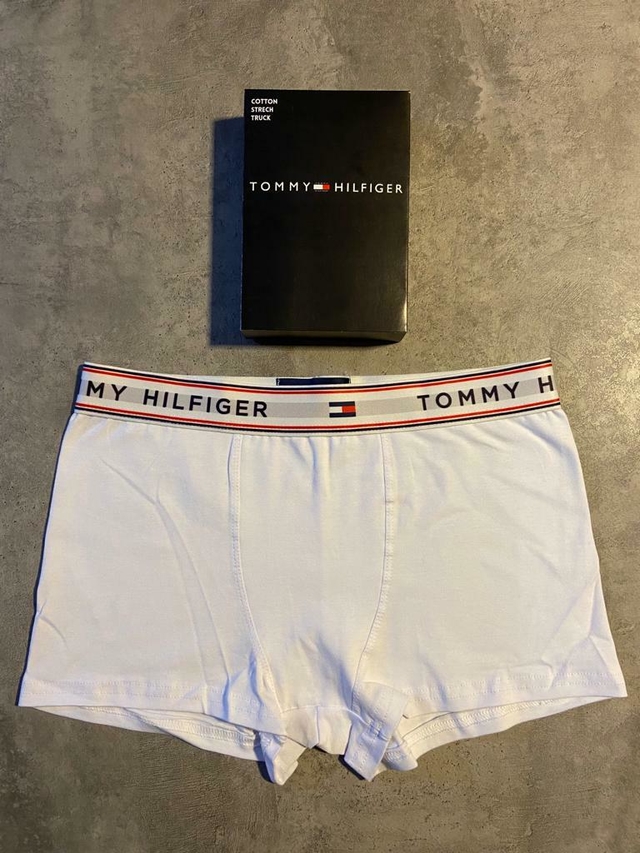Boxer algodon TOMMY HILFIGER blanco