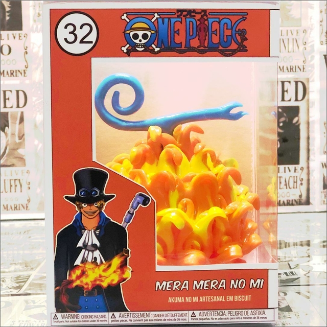 Action Figure - Kit 2 Akumas no mi (Hie - Magu)- One Piece