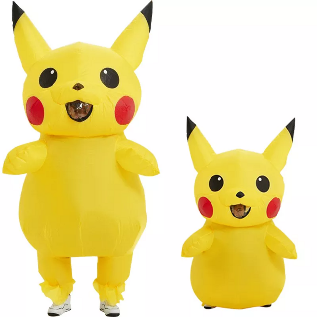 Disguise Kit de fantasia adulto Pikachu unissex, Amarelo, One Size