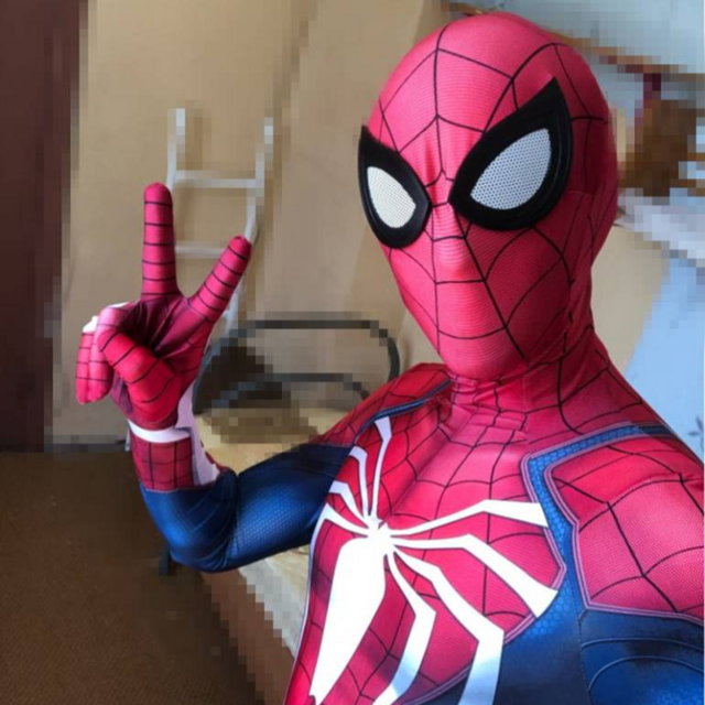 Traje Cosplay de Homem Aranha Avançado Lycra Spandex Adultos Marvel PS4 Jogo  Traje Cosplay Gatos - Costumeslive.com