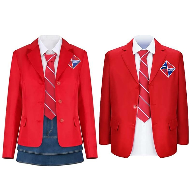 Uniforme Rebelde RBD EWS Elite Way School Cosplay Luxo