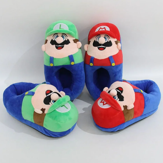 Pantufa Infantil Unissex Star Super Mario - bebrands oficial