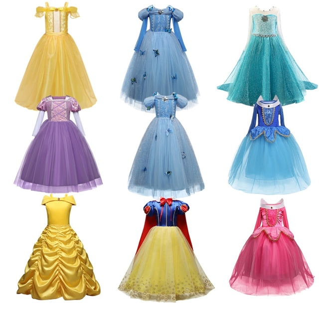 Fantasia Princesa Cinderela Vestido Contos de Fadas Cosplay Profissional  Traje Luxo Infantil