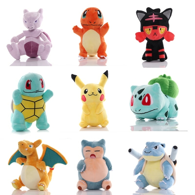 Peluche Pokémon 21cm (vários modelos)