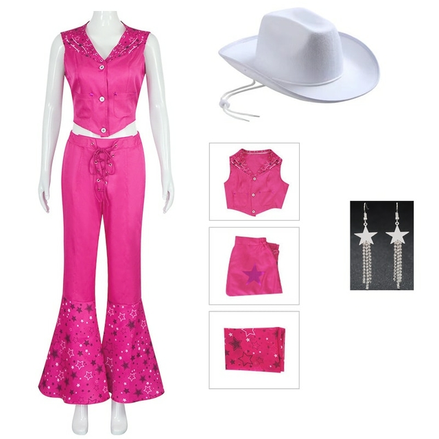 Barbie o Filme Original Cowboy e Kit Roupa Filme 2023. - Escorrega