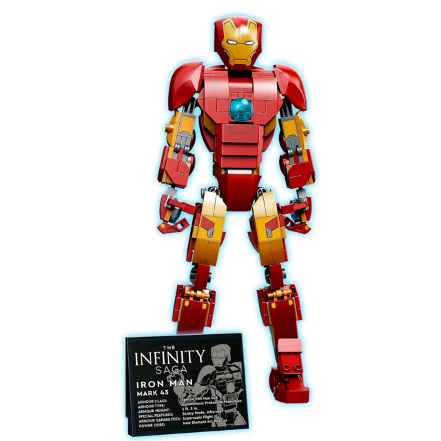 Lego Marvel - Figura do Homem de Ferro - 76206