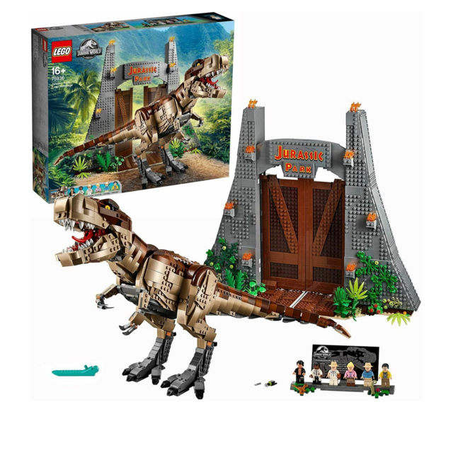 LEGO Jurassic World - Exposição de Fóssil do Dinossauro T.rex