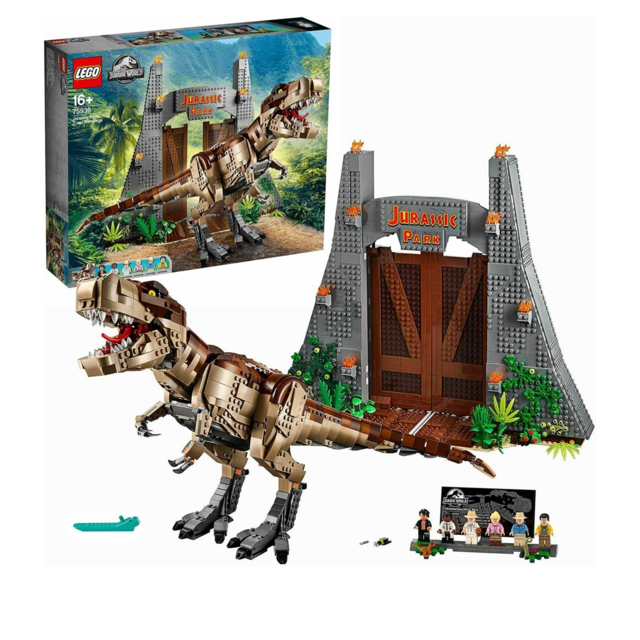 Lego Jurassic World Exposição Fóssil Do Dinossauro Rex 76940 na