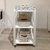 Cambiador Akira con Ruedas Blanco - Picky Kids - Muebles Infantiles