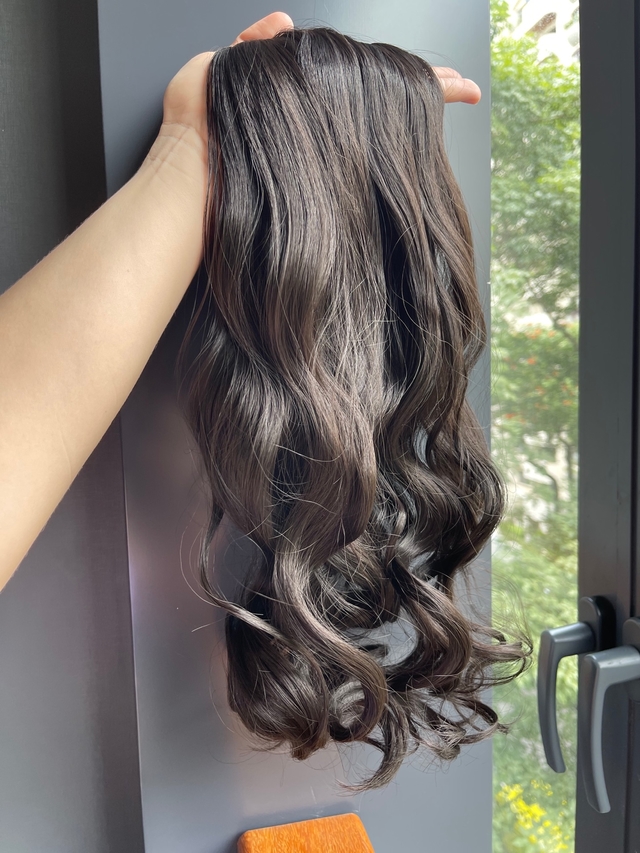 Mega Hair Preto Ondulado 70cm - Use Miá Beauty