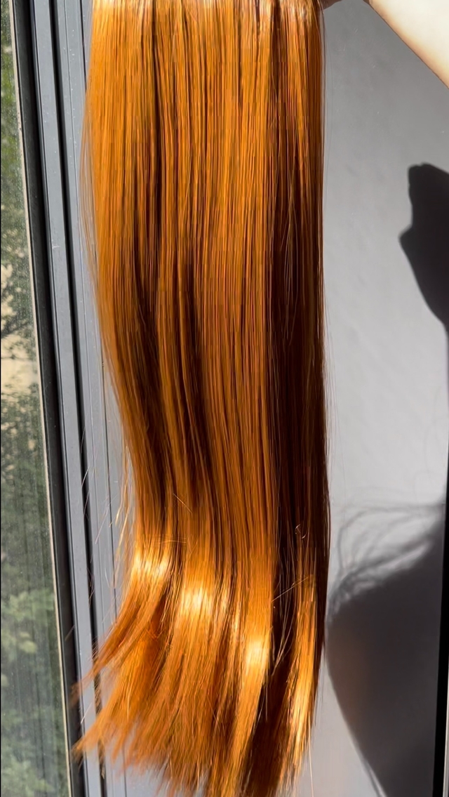 Mega Hair Ruivo Natural 60cm - Use Miá Beauty