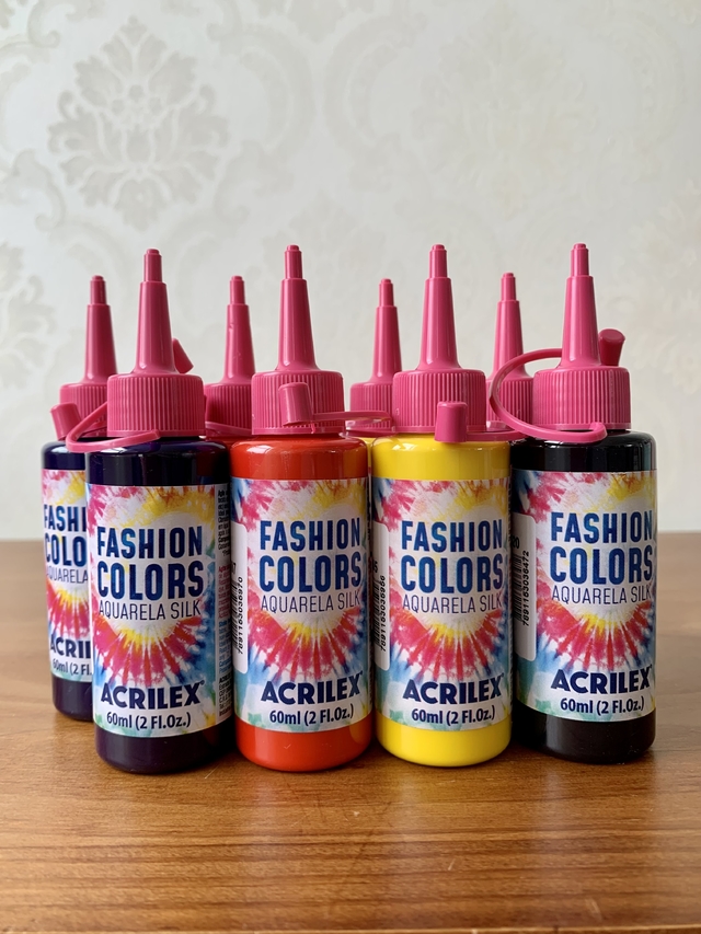 Cores Básicas de Aquarela Silk - Fashion Color Acrilex