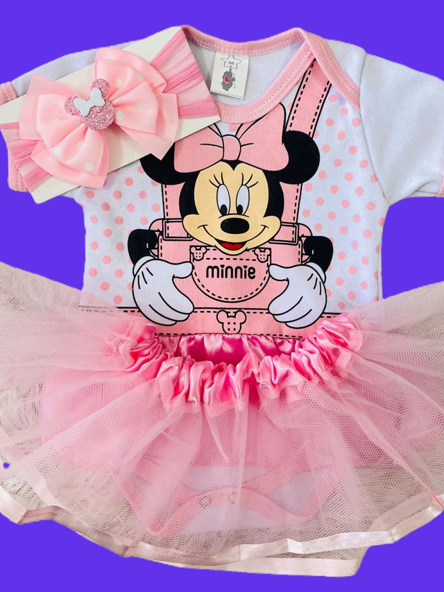 Saia tutu da minnie sale