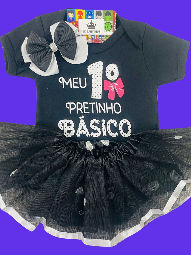 Conjunto Romper Body Moana Mesversario Roupa De Bebe Menina