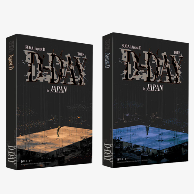 SUGA | Agust D TOUR 'D-DAY' in JAPAN [Blu-ray & DVD] - BTS
