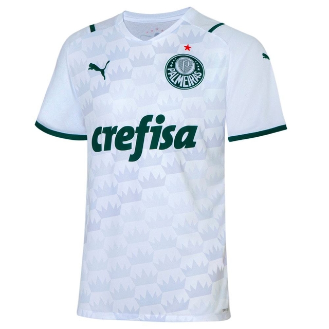 Camisa Palmeiras II 21/22 Torcedor Puma Masculina - Branca