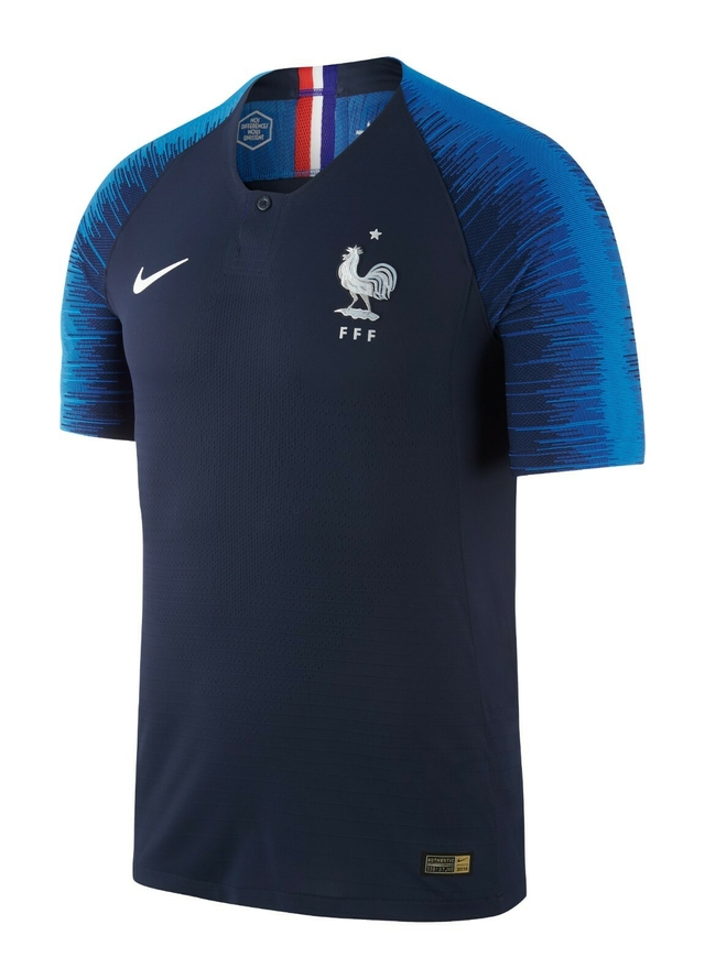 Camisa França - 2018-19 - Masculino (Retro) - Azul