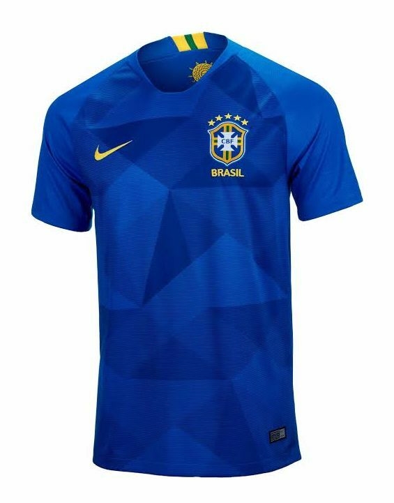 Camisa Brasil - Copa do Mundo 2018- Torcedor Masculina - Azul