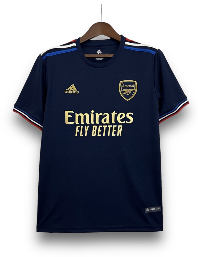 Camisa Arsenal 23/24 - France Edition - Torcedor Masculina - Azul