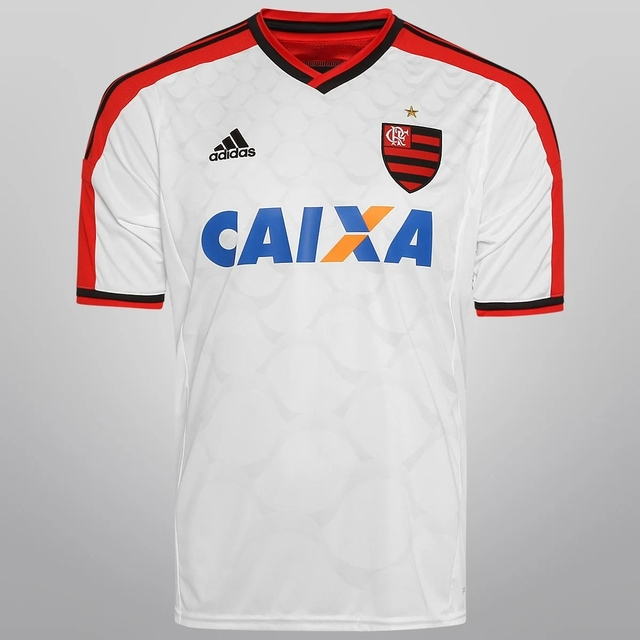 Camisa Flamengo 2014 - Masculino (Retro) - Branca