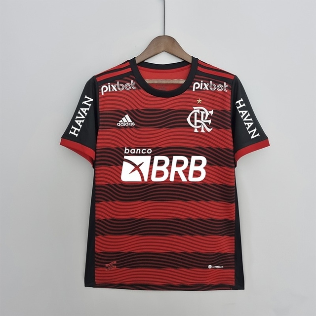 Camisa Flamengo I (22/23) - Versão Torcedor (Com Patrocínios)