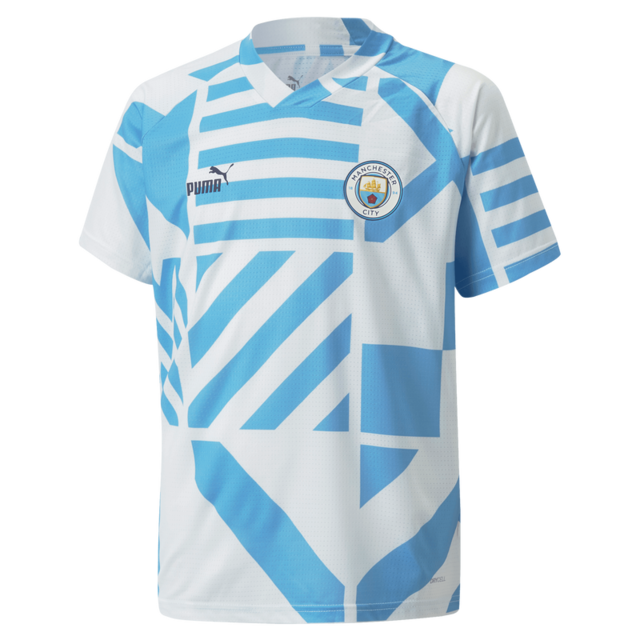 CAMISA MANCHESTER CITY 22/23 PRÉ-JOGO AGUERO - TORCEDOR MASCULINA