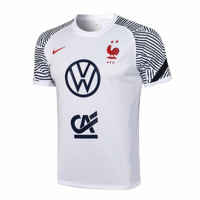 Camisa França Treino 2022 Torcedor Nike Masculina - Branca