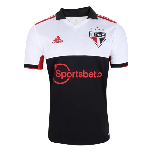 Camisa Flamengo I 23/24 s/n° Torcedor Adidas Masculina - Vermelho+Preto