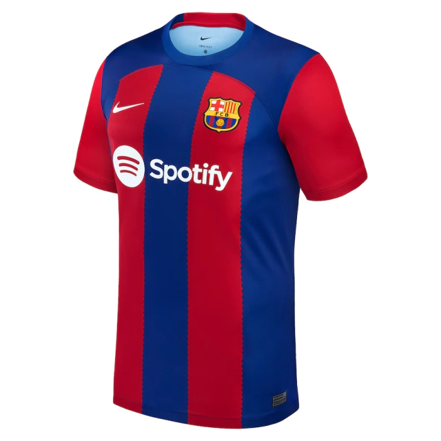 Camisa Barcelona I 2023/24 Jogador Nike - Masculina em Promoção