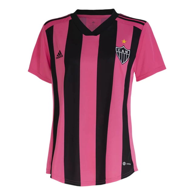Camisa barcelona rosa feminina sale