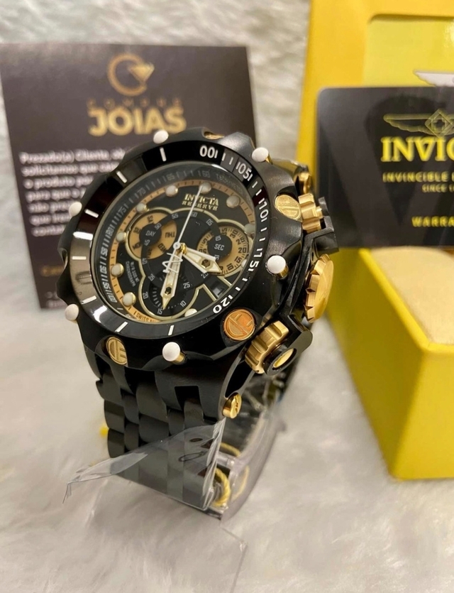 Relógio Invicta Hybrid Venom Original Carbon Black Sem Caixa