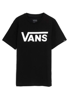 CAMISETA VANS CLASSIC PRETA na internet