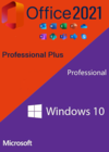 Microsoft Windows 10 Pro + Office Pro Plus 32/64 Bits