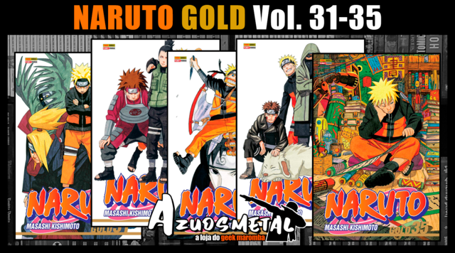 Naruto Gold Vol. 56, de Kishimoto, Masashi. Editora Panini Brasil