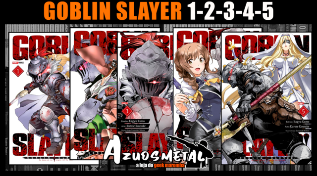 Goblin Slayer 1 Ao 3! Mangá Panini! Novo E Lacrado