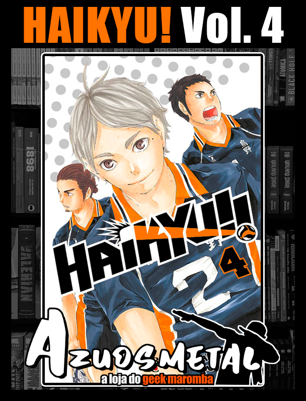 Haikyu!! #04 - Mangás JBC