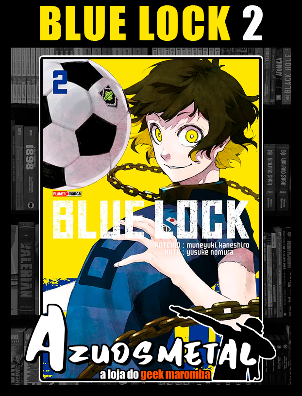 Blue Lock Manga Vol. 2, Blue Lock