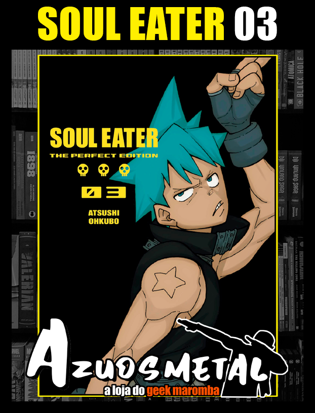 Kit Soul Eater (Perfect Edition) - Vol. 1-3 Mangá: JBC - Revista