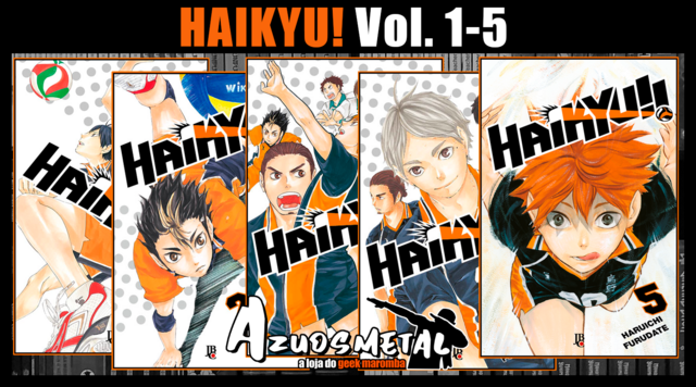 Mangá Haikyu!! - Mangás JBC