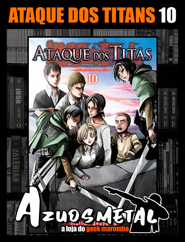 Ataque Dos Titãs Mangá Vol. 21 Ao 26, Kit Shingeki No Kyojin