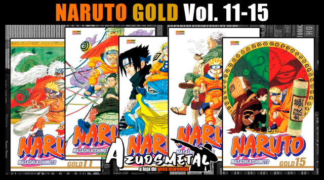 Naruto Gold Vol. 56, de Kishimoto, Masashi. Editora Panini Brasil