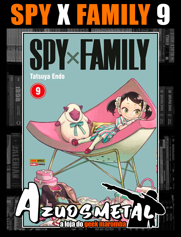 Spy X Family será publicado no Brasil pela Panini.