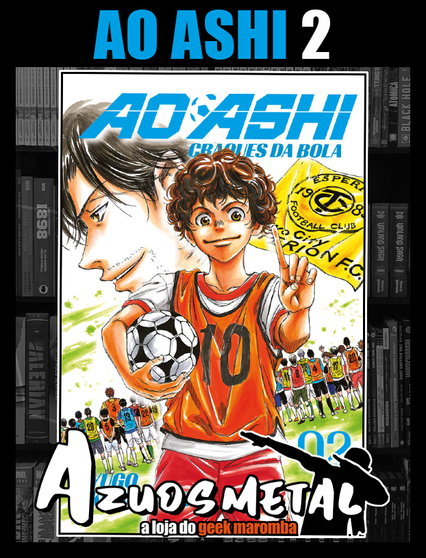 Ao Ashi – Craques da Bola  Biblioteca Brasileira de Mangás