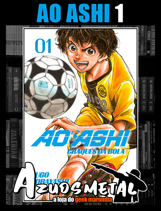 Edição brasileira de Ao Ashi: Craques da Bola tem detalhes divulgados pela  JBC - Crunchyroll Notícias