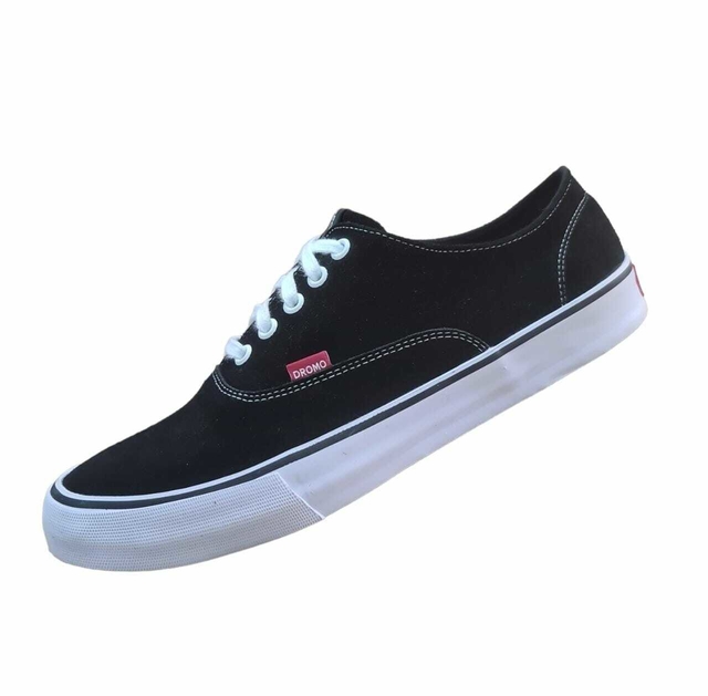 Vans negras gamuzadas cheap