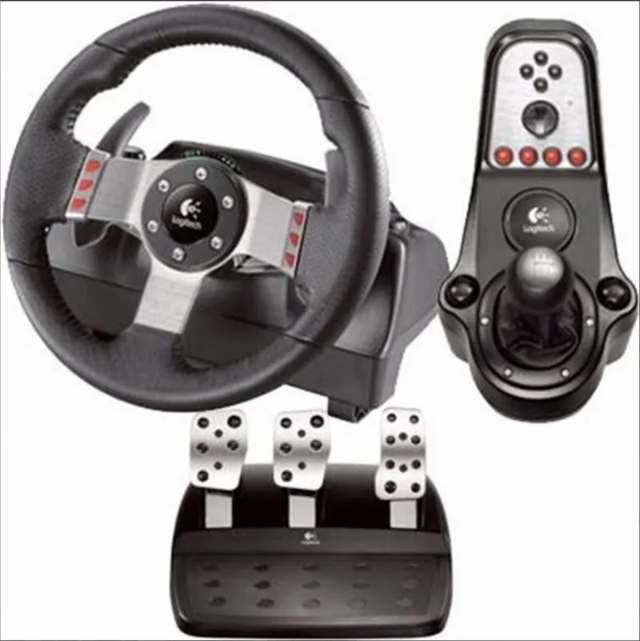Volante Logitech G27 Racing Wheel joystick PS3 e PC Usado - Meu